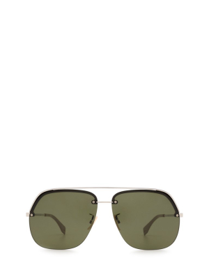 Fendi Eyewear Aviator Sunglasses