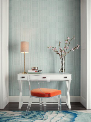 Illusion Wallpaper In Blue From The Candice Olson Journey Collection By York Wallcoverings