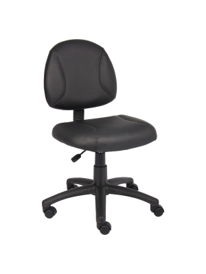 Posture Chair Black - Boss Office Products