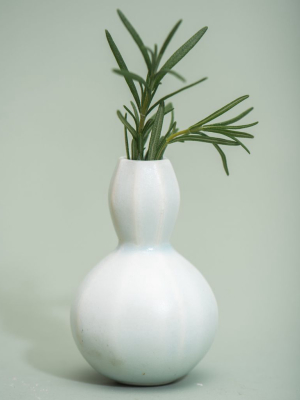 Sprout Bud Porcelain Vase - Mica Black