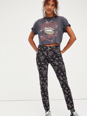 High Rise Jackie Printed Jeans