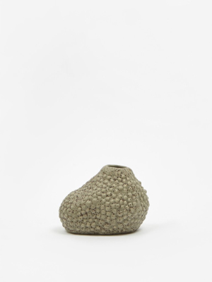 Ferm Living Vulca Mini Vase - Grey Dots