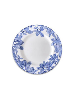 Caskata Arbor Rimmed Salad Plate, Blue