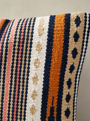 Woven Baja Pillow Cover