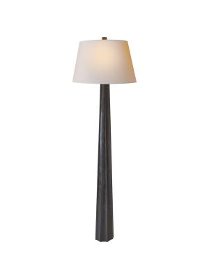 Fluted Spire Floor Lamp In Various Colors