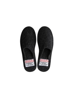 Slippers - Large/dark Gray