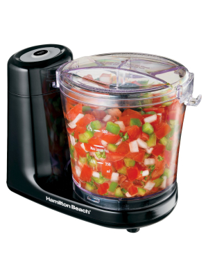 Hamilton Beach 3 Cup Food Chopper - Black 72900