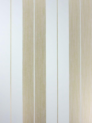 Bothwell Wallpaper In Beige And Gray From The Braemar Collection By Nina Campbell