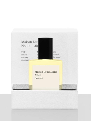 Fragrance | No.10 Aboukir | Maison Louis Marie