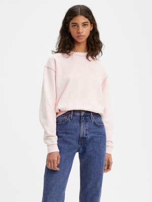 Oversized Mock Fleece Shirt