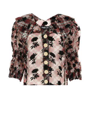 Chopova Lowena Floral Print Buttoned Blouse