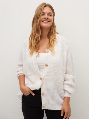 Ribbed Knit Cardigan