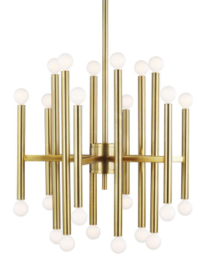 Beckham Modern Medium Chandelier In Various Colors