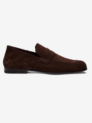 Edward G Suede Dark Brown