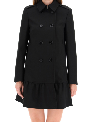 Redvalentino Tricotine Tech Coat