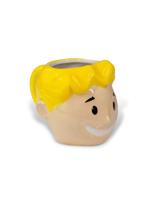 Just Funky Fallout Vault Boy Ceramic Mug | Official Fallout Drinking Cup | Holds 24 Ounces