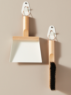 Hanging Dustpan And Brush Set