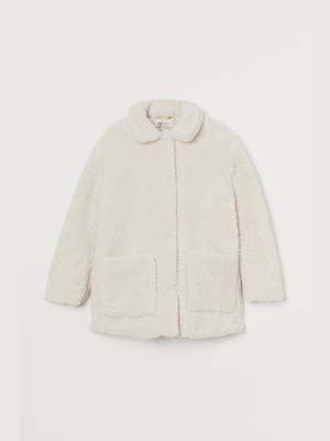 Faux Shearling Coat