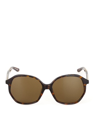 Balenciaga Eyewear Round Oversize Sunglasses