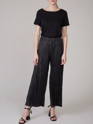 Harlo Pants - Black Ruffle