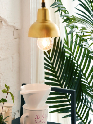 Webster Petite Metal Pendant Light