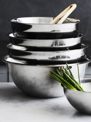 Stainless-steel Restaurant Mixing Bowls