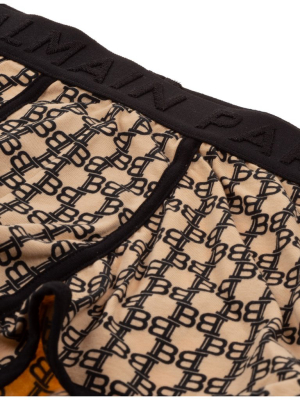 Balmain Logo Monogram Boxers
