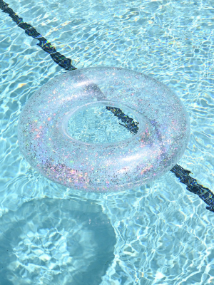 Inflatable Pool Ring - Glitter