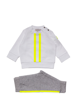 Moncler Enfant Striped Two-piece Tracksuit