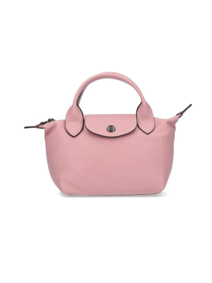 Longchamp Le Pliage Cuir Xs Top Handle Bag