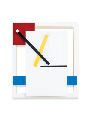 De Stijl Wall Clock