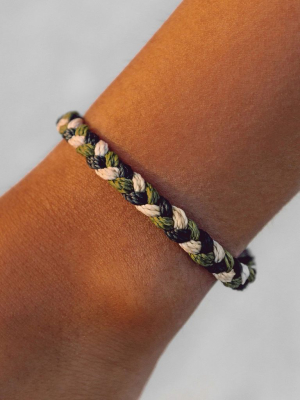 For The Troops Braided Bracelet