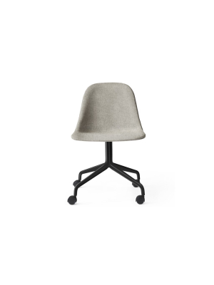 Harbour Swivel Side Chair With Casters: Upholstered