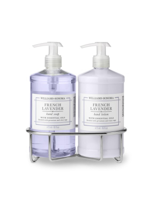 Williams Sonoma French Lavender Soap & Lotion, Classic 3-piece Set