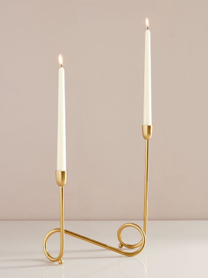 Metal Loop Candelabra