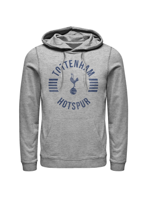 Men's Tottenham Hotspur Football Club Team Striped Logo Pull Over Hoodie