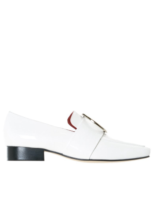 'harput' Buckled Loafers (harput-patent-white)