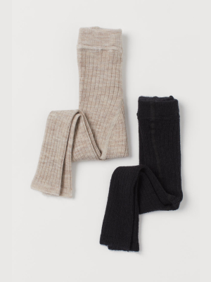 2-pack Wool-blend Leggings