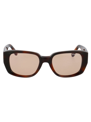 Tom Ford Eyewear Raphael Square Framed Sunglasses