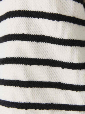 Proenza Schouler White Label Bouclé Stripe Sweater