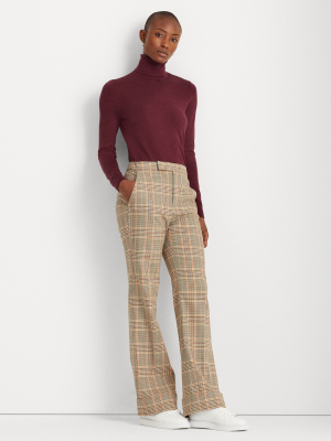 Silk-blend Turtleneck