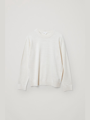 Relaxed Linen-cotton Sweater