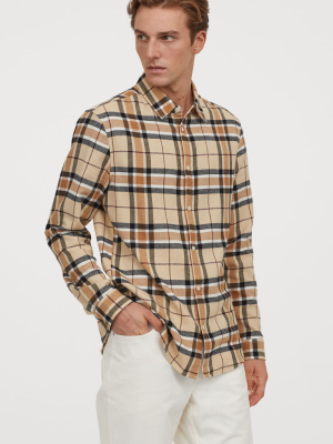 Regular Fit Checked Shirt