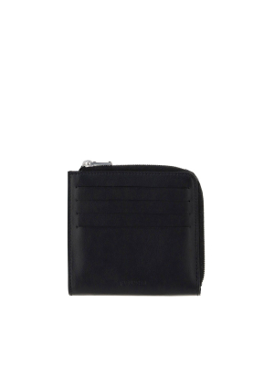 Jil Sander Multi-card Zipped Wallet