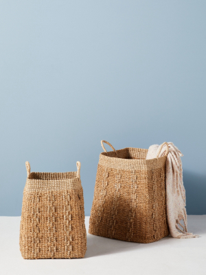 Lark Handwoven Baskets, Set Of 2