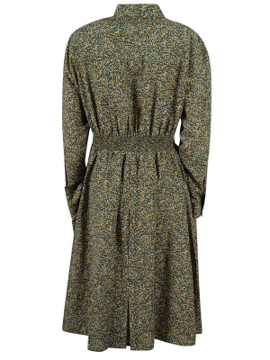 Kenzo Camouflage Print Shirt Dress