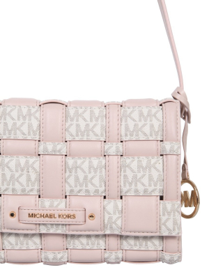 Michael Michael Kors Woven Shoulder Bag