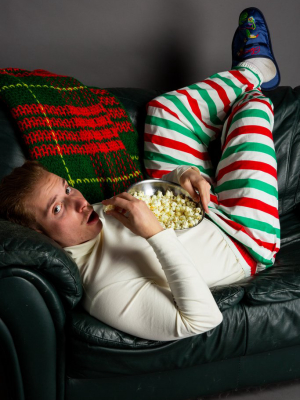 The Xmas Couch Surfer | Christmas Striped Hammer Pants