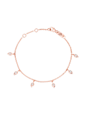 Lily Bracelet - Rose Gold