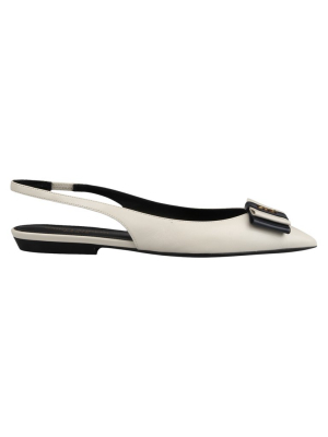 Saint Laurent Anais Slingback Flats